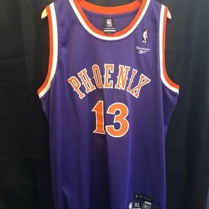 Vintage Reebok Phoenix Suns Steve Nash Jersey